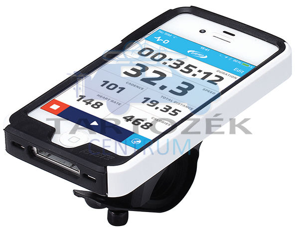 BBB Patron BSM-02 iPhone 4/4S kerékpáros telefontartó, fehér
