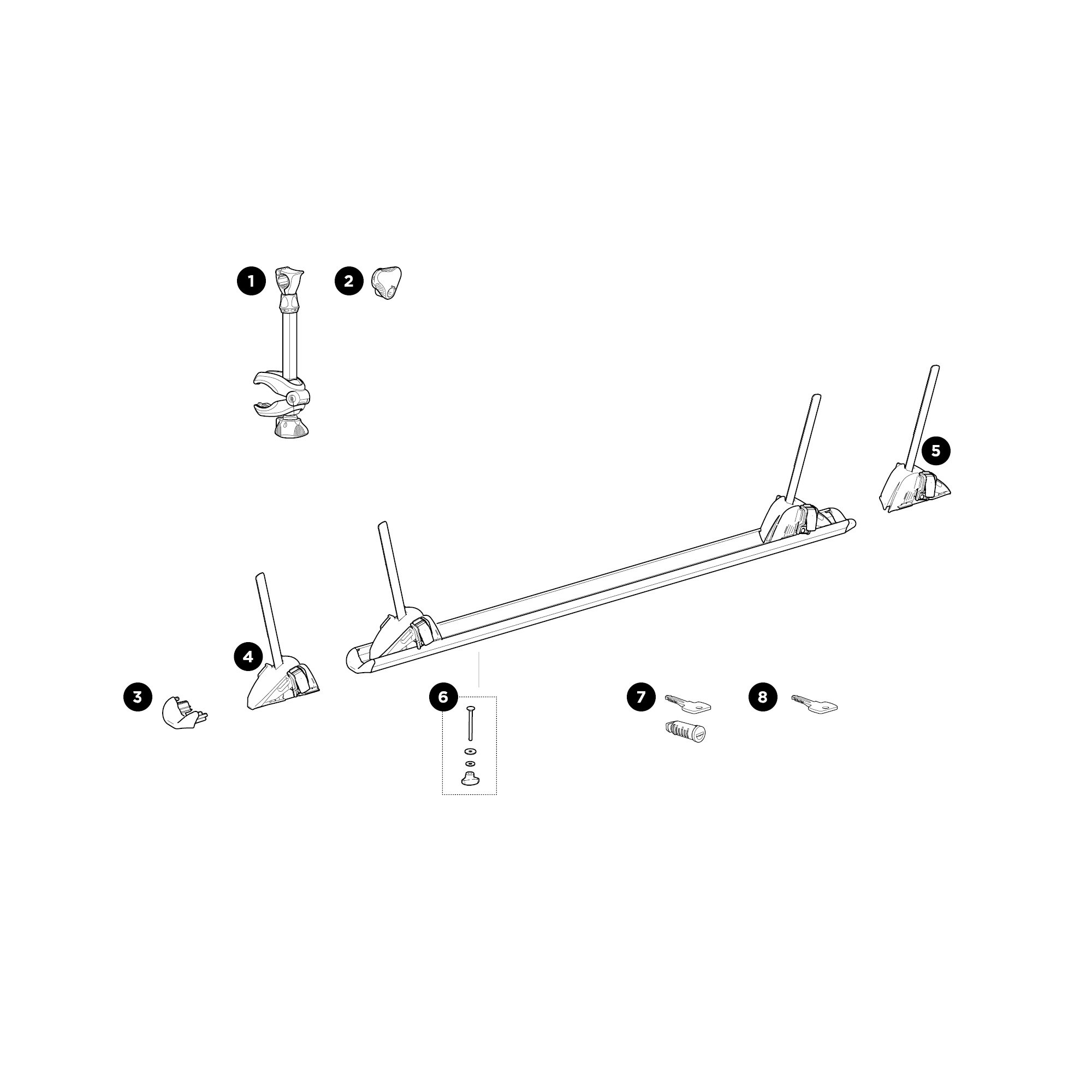 Thule WanderWay 3rd Bike Adapter 911600,Fekete/alumínium Thule WanderWay 3rd Bike Adapter 911600,Fekete/alumínium