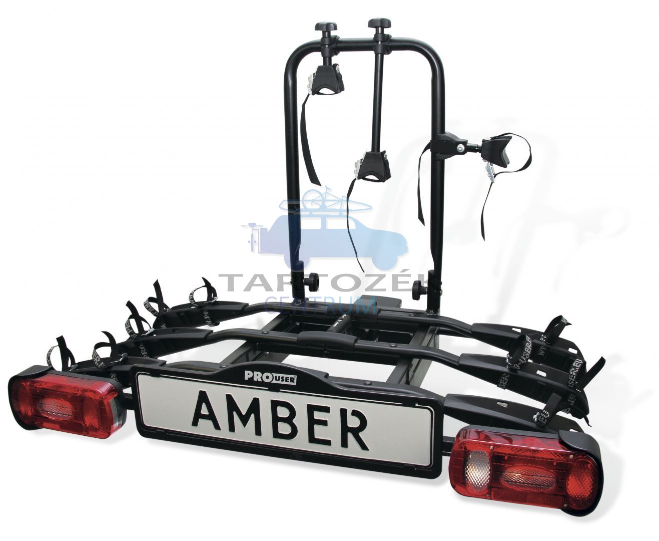Pro-User Amber III 91731 3-as kerékpártartó vonóhorogra