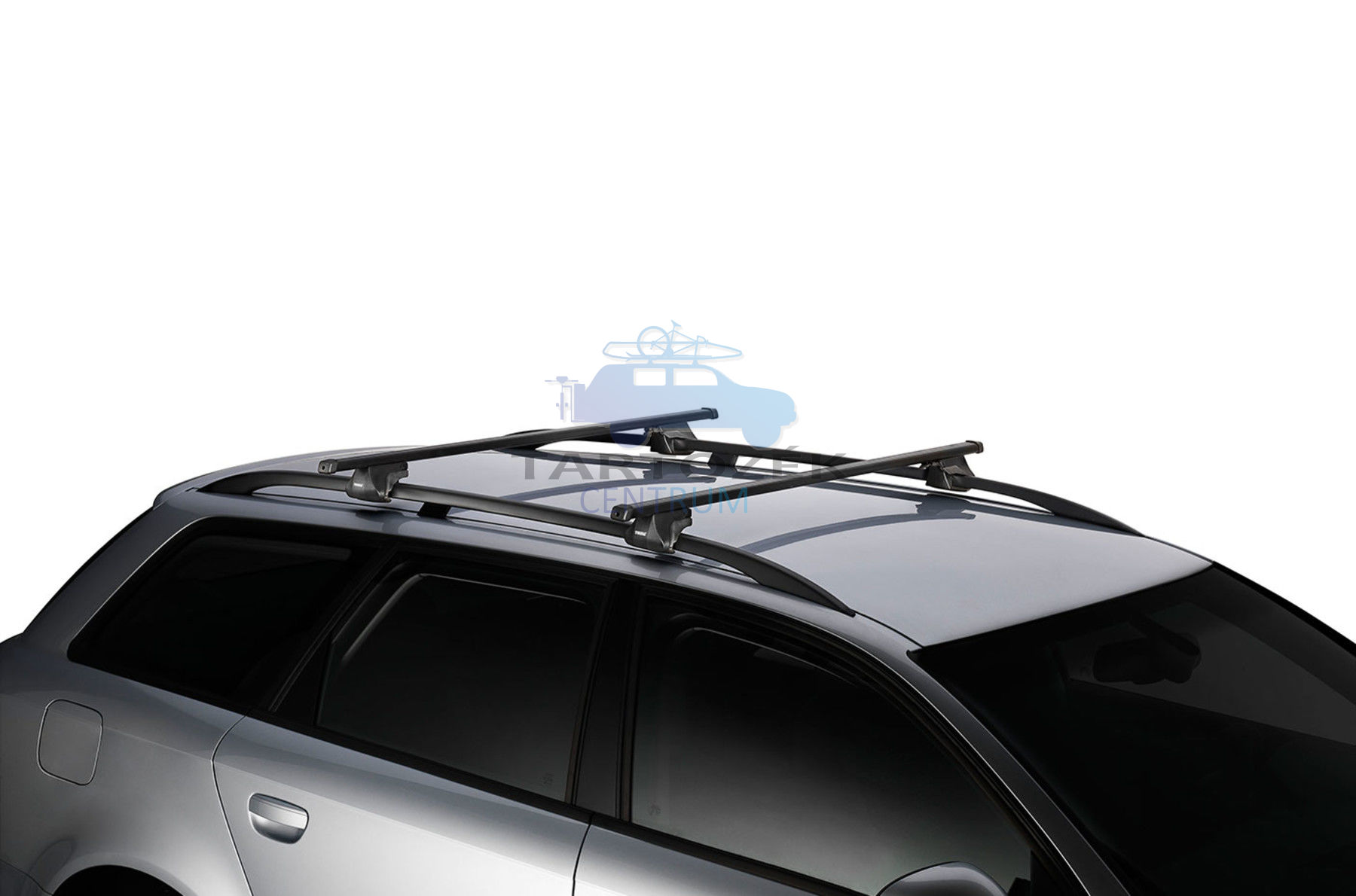 Thule SmartRack előreszerelt acél tetőcsomagtartó tetőkorláttal ellátott autókhoz (THU_785000_1001)