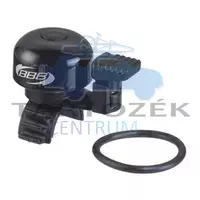 BBB EasyFit Deluxe BBB-14 kerékpáros csengő, fekete 