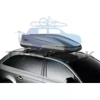Thule Touring L 780 tetőbox, titán