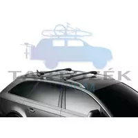 Thule Wingbar Edge 9585B alumínium csomagtartó rúd és talp, fekete