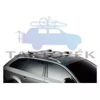 Thule Wingbar Edge 9584 alumínium csomagtartó rúd és talp