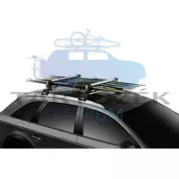 Thule SnowPack 7326 síléctartó, 75 cm
