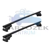 Thule SquareBar acél tetőcsomagtartó tetőkorláttal ellátott autókhoz (THU_710400_712200)