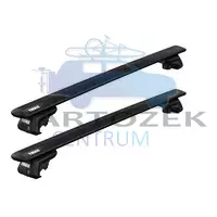 Thule Wingbar EVO alumínium tetőcsomagtartó tetőkorláttal ellátott autókhoz, fekete (THU_710400_711220)