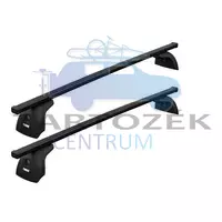 Thule SquareBar acél tetőcsomagtartó fix rögzítési ponttal rendelkező autókhoz (THU_751000_KIT3091_712200)