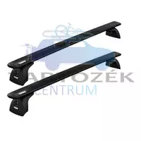 Thule Wingbar EVO alumínium tetőcsomagtartó fix rögzítési ponttal rendelkező autókhoz, fekete (THU_751000_KIT3081_711120)
