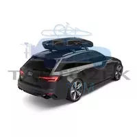 Thule Vector M tetőbox, fényes fekete