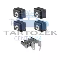 Cruz 932-048 zárbetét készlet 30x20as profilú acél tetőcsomagtartó rúdhoz - 4 darabos