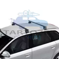 Cruz Airo FIX alumínium tetőcsomagtartó fix rögzítési ponttal rendelkező autókhoz fekete színben (CZ_925-713_936-018)