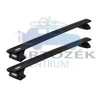 Thule Wingbar EVO alumínium tetőcsomagtartó integrált tetősines autókhoz, fekete (THU_710600_KIT6005_711120)