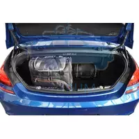 Kjust utazótáska szett Bmw 6 Cabrio 2011+, 4 darab táskával (7007067)