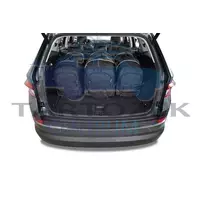 Kjust utazótáska szett Skoda Kodiaq 2016+, 5 darab táskával (7037024)