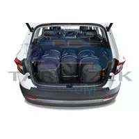 Kjust utazótáska szett Skoda Karoq 2017+, 4 darab táskával (7037025)