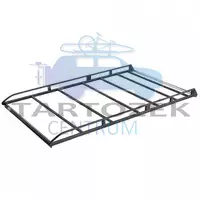Cruz Evo Rack 910-552 csomagtartó tetőkosár, fekete