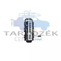 Diamant SG2 Plus 91737 kerékpártartó vonóhorogra, fekete/alumínium
