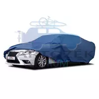 CarPassion Premium sedan L 100223 takaróponyva autóra, kék/fekete