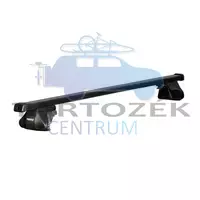 Thule SmartRack 1270 acél csomagtartó rúd és talp, fekete