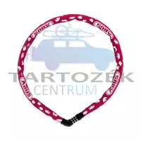 ABUS lakat AB_87499 Steel-O-Chain 4804C/75 piros jel-kódos ABUS lakat AB_87499 Steel-O-Chain 4804C/75 piros jel-kódos