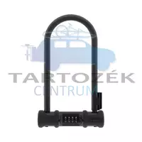 ABUS számzáras U-lakat AB_87787 Ultra Combo 410C/170HB230 fekete SH34 tartóval ABUS számzáras U-lakat AB_87787 Ultra Combo 410C/170HB230 fekete SH34 tartóval
