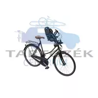 Thule Yepp Mini 12020107 kerékpáros gyerekülés, fehér