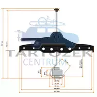 Cruz 941-043 Ladder Clamp létra rögzítő, létra leszorító tetőcsomagtartóra 2db
