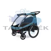 Thule Courier 10102001 kerékpáros gyermekhordozó, kék Thule Courier 10102001 kerékpáros gyermekhordozó, kék