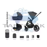 VENICCI Tinum Edge multifunkcionális babakocsi 3 az 1-ben, sötétszürke