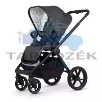 VENICCI Tinum Edge multifunkcionális babakocsi 3 az 1-ben (Teljes Utazási Rendszercsomag) sötétszürke
