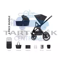 Venicci Tinum SE multifunkcionális babakocsi 2 az 1-ben, stílusos fekete