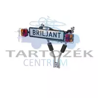 Pro-User Briljant 91533 2-es kerékpártartó vonóhorogra