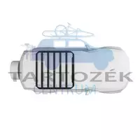 Thule tetőcsomagtartó platform Caprock M 611002, fekete