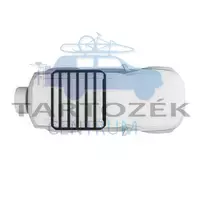 Thule tetőcsomagtartó platform Caprock XL 611004, fekete