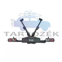 Spinder TX2 S30005 E-bike ready kerékpárszállító vonóhorogra, fekete