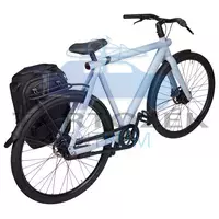 Kerékpártáska és hátizsák 3205091 Paramount Pannier 26L, fekete