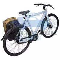 Kerékpártáska és hátizsák 3205093 Paramount Pannier 26L, Nutria