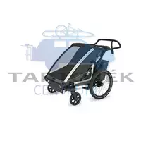 Thule Chariot Cross 2 Double 10201035, Dark Slate