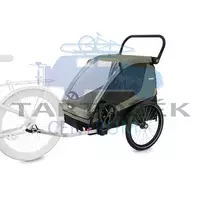 Thule Courier 10102002 kerékpáros gyermekhordozó, vintage green