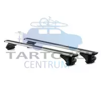 ENVIO univerzális alumínium tetőcsomagtartó tetősínes, tetőkorlátos autókhoz, silver