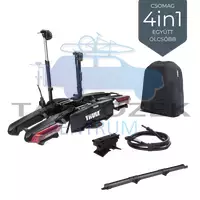 Thule Epos 978100, 2-es e-bike kerékpártartó vonóhorogra 4az1-ben