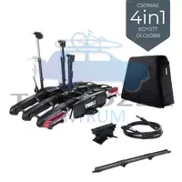 Thule Epos 979100, 3-as e-bike kerékpártartó vonóhorogra 4az1-ben
