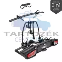 Thule VeloSpace3 \ 3-as 9033 kerékpártartó vonóhorogra + adapter 4. kerékpárhoz