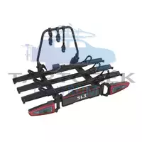 Spinder SL3 LED S30002 kerékpártartó vonóhorogra, black