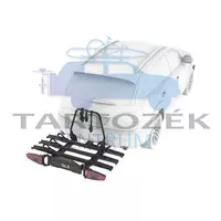 Spinder SL3 LED S30002 kerékpártartó vonóhorogra, black