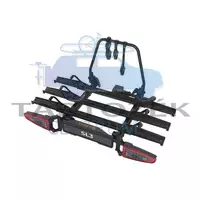 Spinder SL3 LED S30002 kerékpártartó vonóhorogra, black