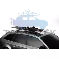 Thule SnowPack 732607 síléctartó, 75 cm, fekete