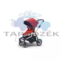 Thule Sleek mózeskosárral 11000009 babakocsi Piros