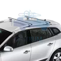 Cruz Oplus Alu tetőcsomagtartó tetőkorlátra 924-032